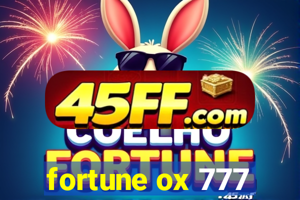 fortune ox 777